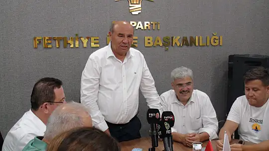 AK Parti Fethiye'de bayramlaşma töreni