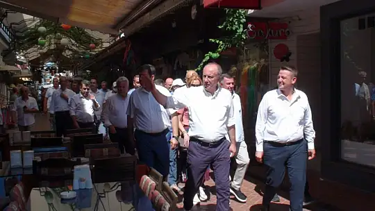 GENEL BAŞKAN İNCE, ESNAFIN SORUNLARINI DİNLEDİ