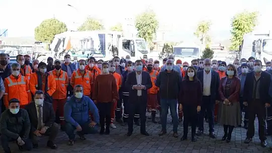 Başkan Tokat Belediye personelinin yeni yılını kutladı 