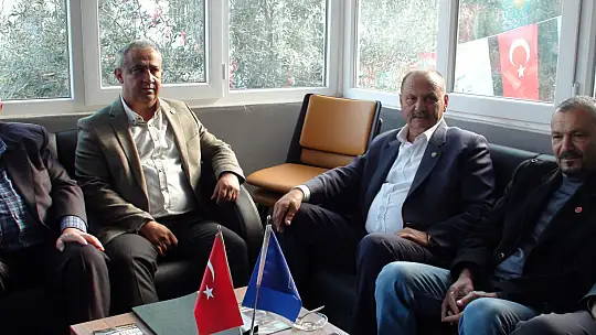 ZİRAAT ODASI'NDAN İYİ PARTİ'YE HAYIRLI OLSUN ZİYARETİ