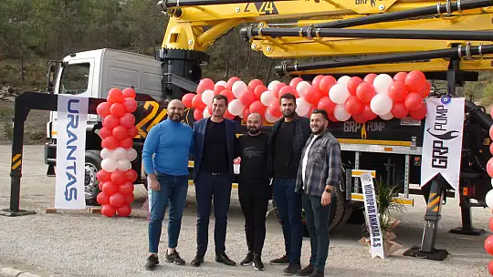 URANTAŞ BETON'DAN YERLİ ÜRETİME DESTEK