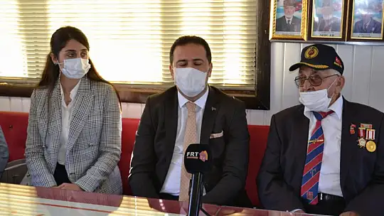 Kaymakam Fırat, 'Gazilerimizde ayaklı vatan aşkı, canlı bir şekilde görünüyor'