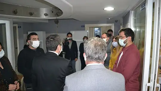 Vali Tavlı'dan İGD ve SED Medya'ya ziyaret