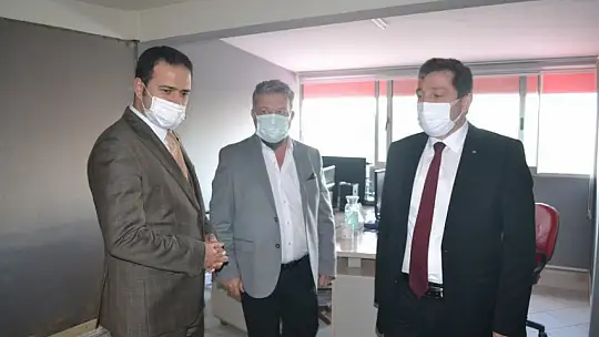 Vali Tavlı'dan İGD ve SED Medya'ya ziyaret