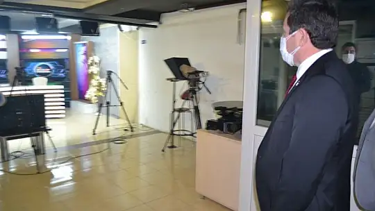 Vali Tavlı'dan İGD ve SED Medya'ya ziyaret