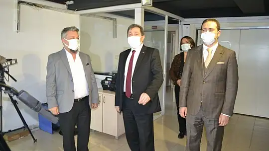 Vali Tavlı'dan İGD ve SED Medya'ya ziyaret