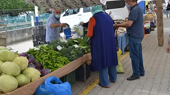 Pazarcılar memnun, vatandaş nefes aldı