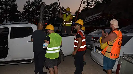 FTSO, yangın bölgelerine destek için seferber oldu
