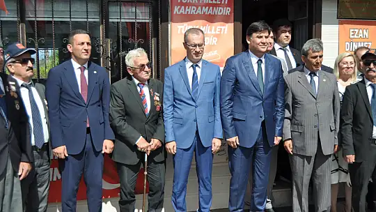 Gaziler Derneği'ne anlamlı ziyaret