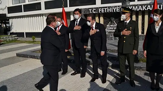 Fethiye Protokolü Bayramlaştı