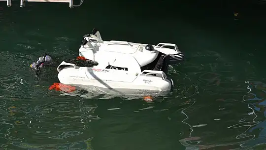 Deniz kirliliğini ölçen akıllı şamandıralı ölçüm sistemi Fethiye'de faaliyete geçti