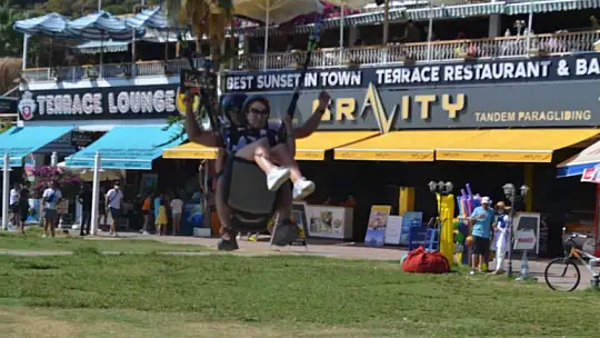 Babadağdan atlayan atlayana