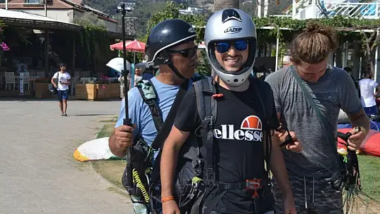 Babadağdan atlayan atlayana