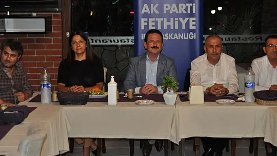 AK Parti Fethiye İlçe Yönetimi 1. yılını kutladı