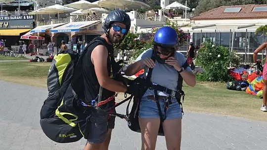 Babadağdan atlayan atlayana