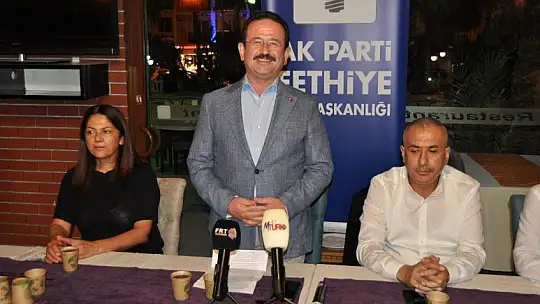 Ak Parti Fethiye ilçe yönetiminin 1. Yıl dönümü kutlandı