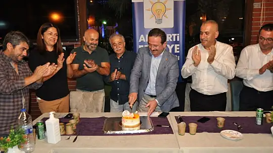 AK Parti Fethiye İlçe Yönetimi 1. yılını kutladı