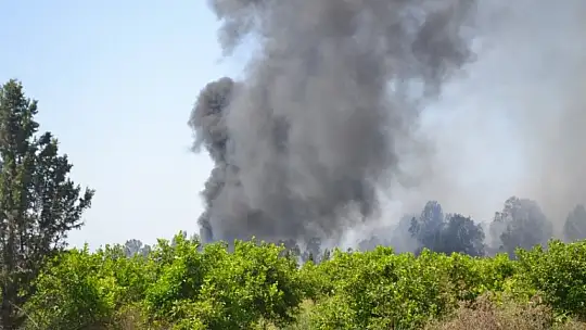 Dalaman Mopak Kağıt Fabrikasında yangın