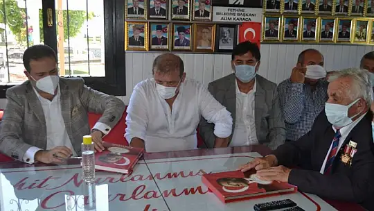 Şehit Aileleri Ve Muharip Gaziler Derneğine Protokolden Bayramlaşma Ziyareti