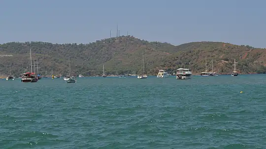 Tekneler Tura Çıktı Deniz Manzarası Vatandaşlara Kaldı
