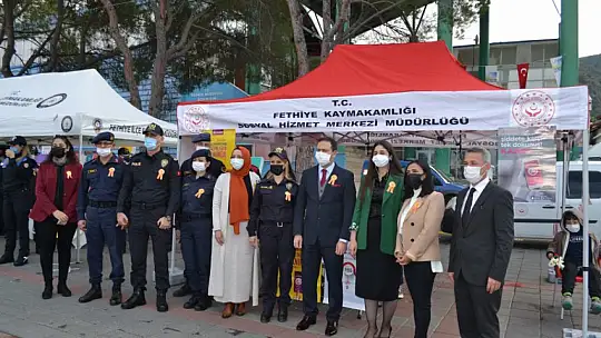 Kaymakamdan emniyet standına ziyaret