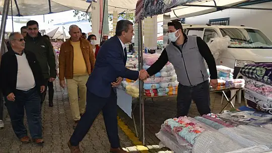 Başkan Adayı Çalhan Esnaf İle Buluştu