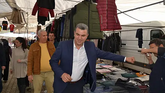 Başkan Adayı Çalhan Esnaf İle Buluştu