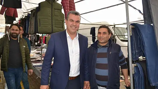 Başkan Adayı Çalhan Esnaf İle Buluştu