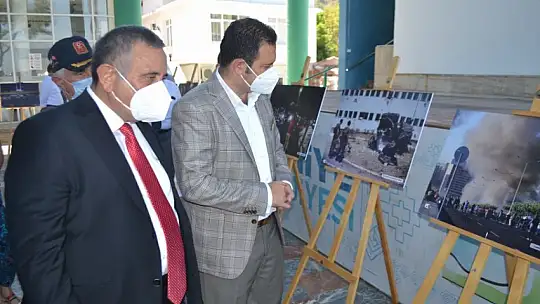 15 Temmuz 'Türkiye Geçilmez' konulu resim sergisi açıldı