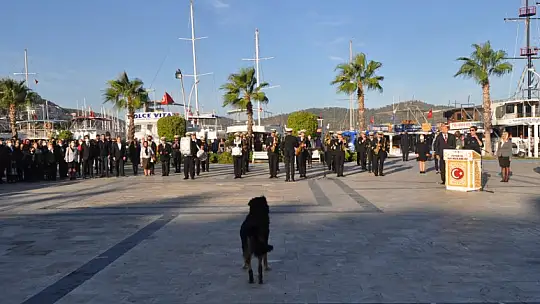 Fethiye'de Atatürk saygı ile anıldı