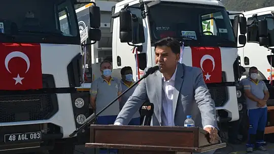 Fethiye Belediyesi araç filosuna 38 adet yeni araç kattı