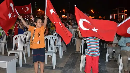 Fethiye'de 15 Temmuz Demokrasi ve Milli Birlik Günü anma programı düzenlendi