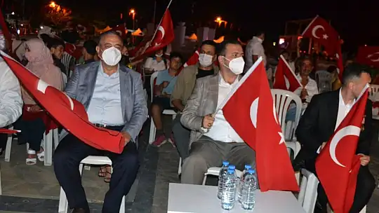 Fethiye'de 15 Temmuz Demokrasi ve Milli Birlik Günü anma programı düzenlendi