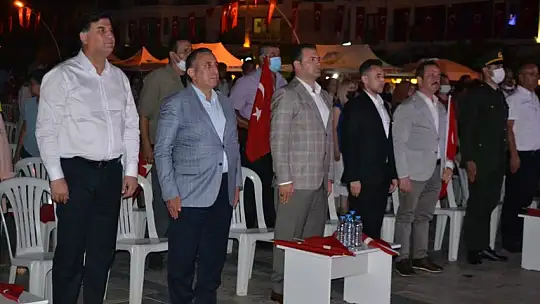 Fethiye'de 15 Temmuz Demokrasi ve Milli Birlik Günü anma programı düzenlendi