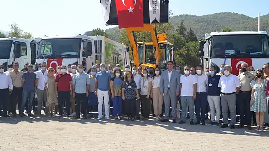 Fethiye Belediyesi araç filosuna 38 adet yeni araç kattı