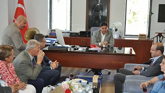 EGF'den Başkan Karaca'ya anlamlı ziyaret