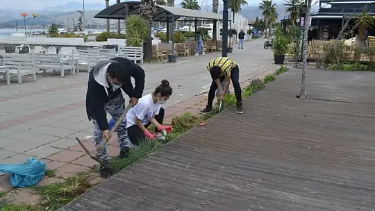 Fethiye'de restoran ve kafeler açılış hazırlıklarına başladı