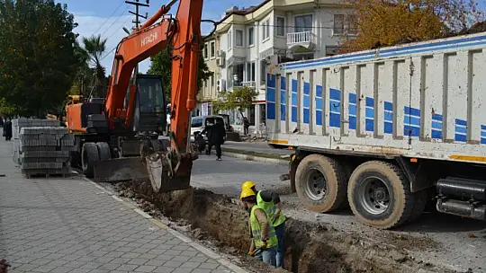 Altyapı çalışmaları devam ediyor