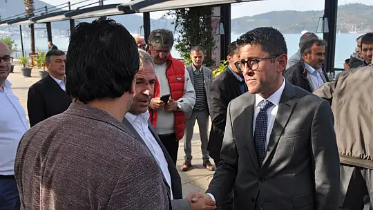 Aday Adayı Kökten, Muhtarlarla Kahvaltıda Buluştu