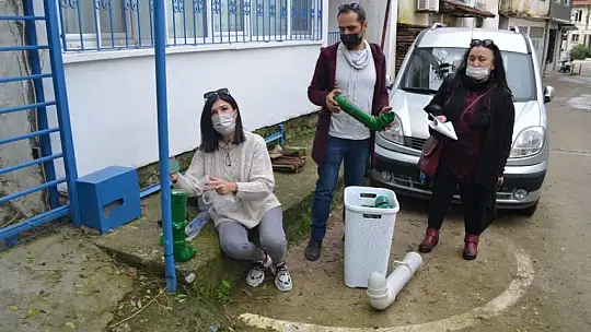 Su borusundan mama kabı