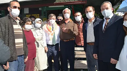 Fethiye'de Davutoğlu sevgisi