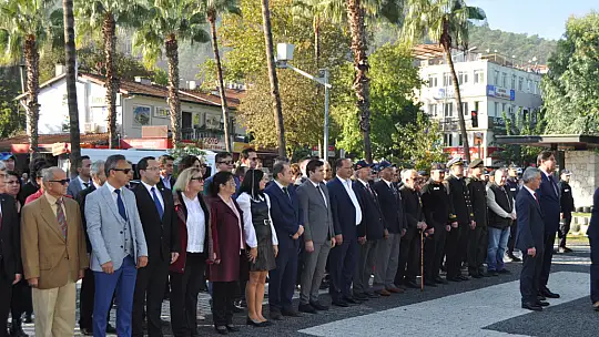 Fethiye'de öğretmenler günü ilgi ile izlendi