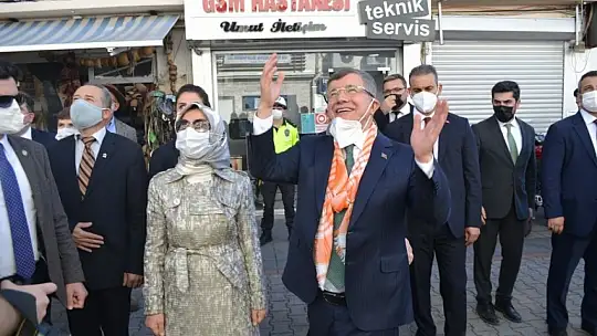 Fethiye'de Davutoğlu sevgisi