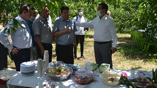 Müdür Saylak, NİF'li üreticilerle buluştu