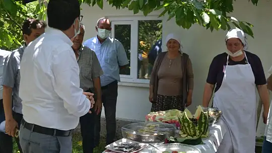 Müdür Saylak, NİF'li üreticilerle buluştu