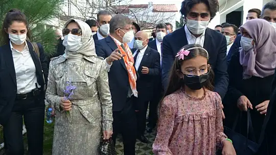 Fethiye'de Davutoğlu sevgisi