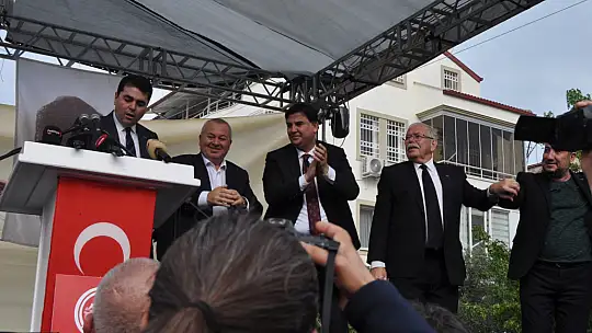 İLÇE TEŞKİLATI DUALARLA AÇILDI