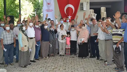 Müdür Saylak, NİF'li üreticilerle buluştu