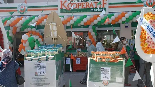 Kooperatif Market 281. Şubesi Fethiye'de açıldı