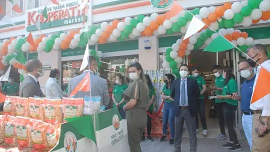 Kooperatif Market 281. Şubesi Fethiye'de açıldı